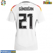 Deutschland Ilkay Gundogan #21 Heimtrikot Frauen EM 2024 Kurzarm